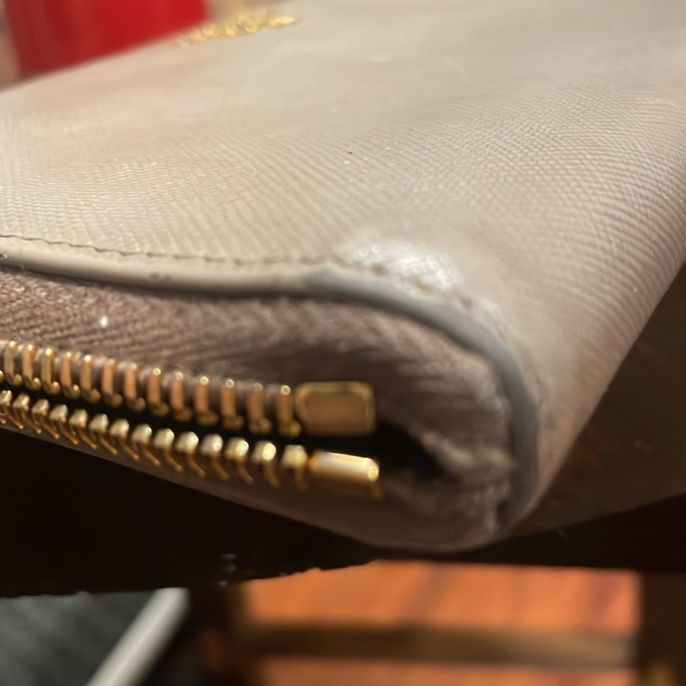 Prada Saffiano Leather Zippy Long Wallet EUC  FF - Picture 13 of 13